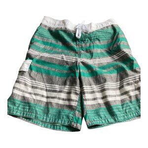 Ocean Pacific OP Green Hybrid Board Shorts Size Medium (33-34) EUC #4082